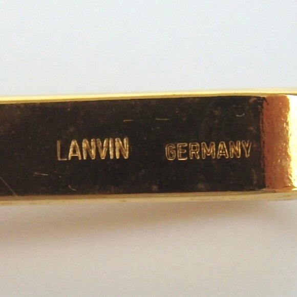 Authentic LANVIN Nek Tie pin metal [Used] - Picture 7 of 7